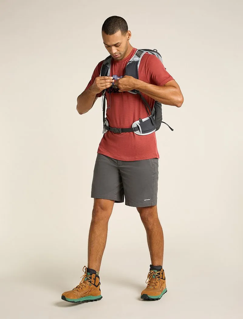 Icebreaker Merino 150 Tech Lite Short Sleeve T-Shirt Hike Together - Man - Jasper - Size L sold by Icebreaker product image thumbnail 4