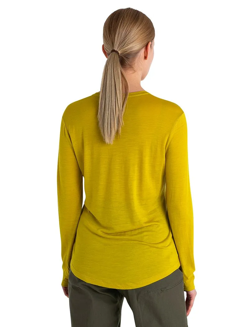 Icebreaker Merino Blend 125 Cool-Lite™ Sphere Long Sleeve T-Shirt - Woman - Lux - Size XXXL sold by Icebreaker product image thumbnail 3