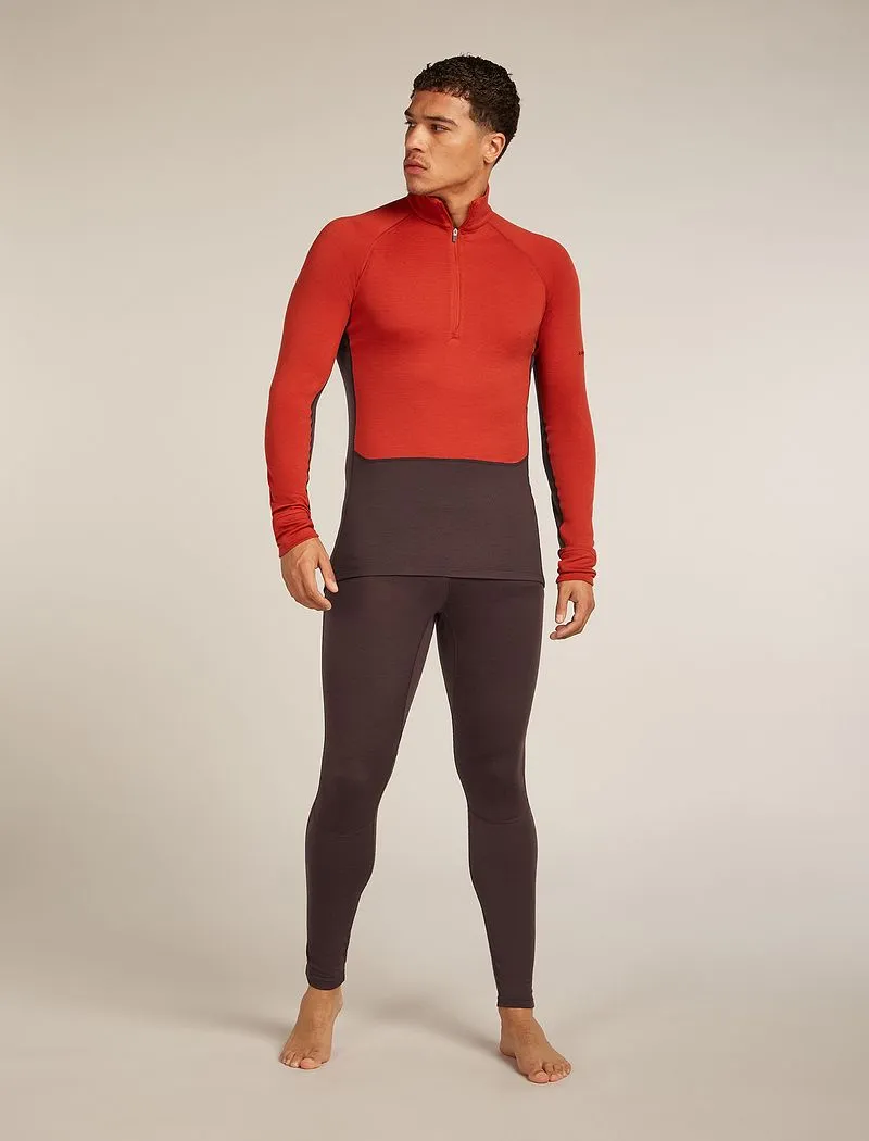 Icebreaker 260 ZoneKnit™ Thermal Leggings - Man - Java - Size M sold by Icebreaker product image thumbnail 3