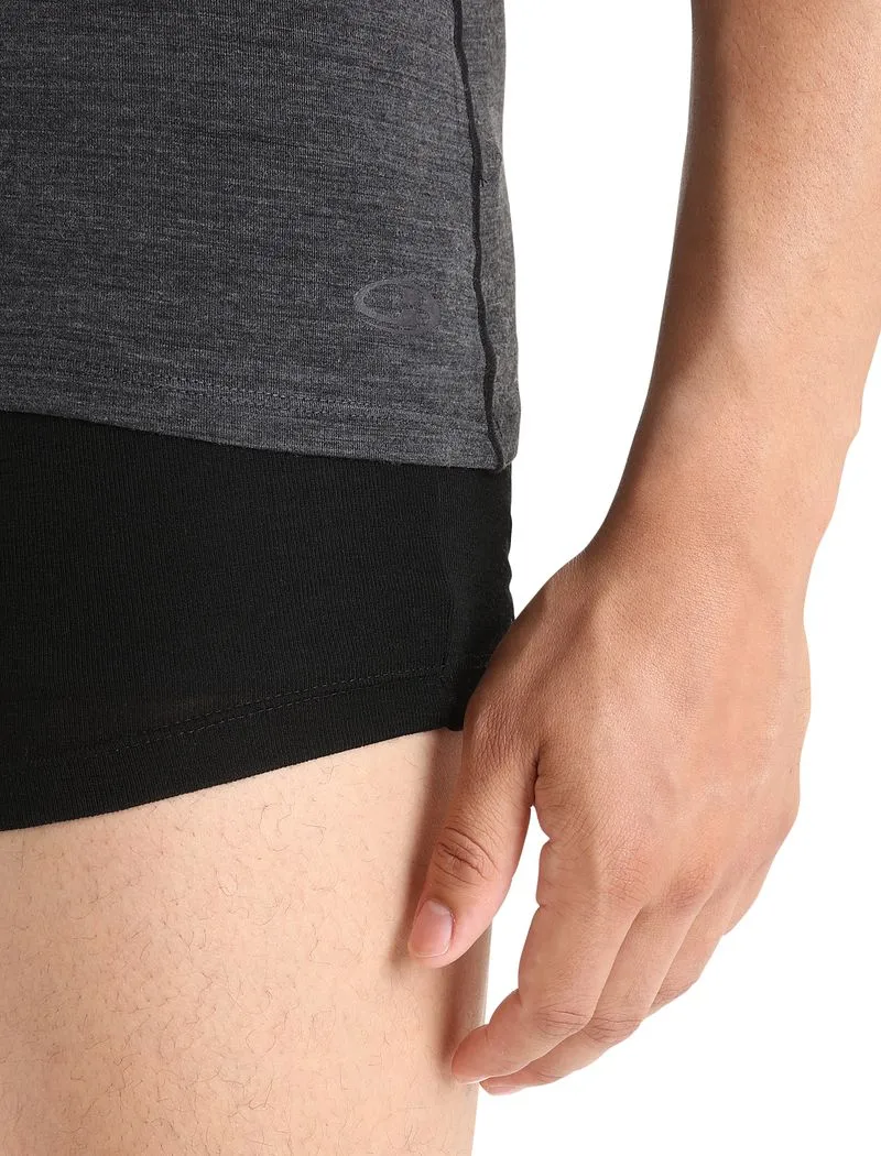 Icebreaker Merino 150 Anatomica Short Sleeve Crew Top - Man - Jet Heather - Size L sold by Icebreaker product image thumbnail 5