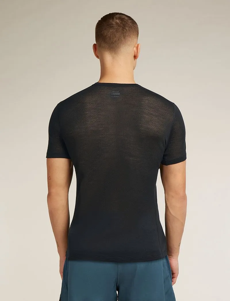 Icebreaker Merino Blend 75 Cool-Lite™ Featherlight™ Short Sleeve T-Shirt - Man - Black - Size L sold by Icebreaker product image thumbnail 2