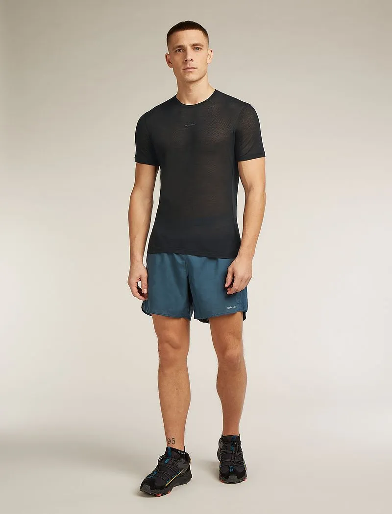 Icebreaker Merino Blend 75 Cool-Lite™ Featherlight™ Short Sleeve T-Shirt - Man - Black - Size L sold by Icebreaker product image thumbnail 3