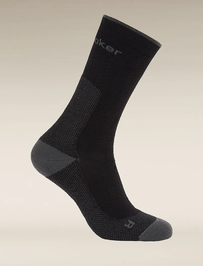 Icebreaker Merino Hike+ Ultralight Crew Socks - Man - Black/obsidian - Size M sold by Icebreaker product image thumbnail 2