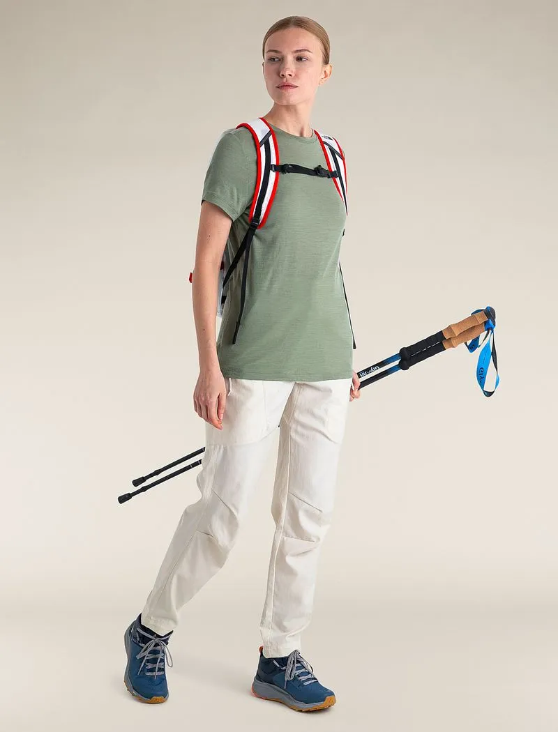 Icebreaker Merino 150 Tech Lite Short Sleeve T-Shirt - Woman - Lichen - Size XL sold by Icebreaker product image thumbnail 4