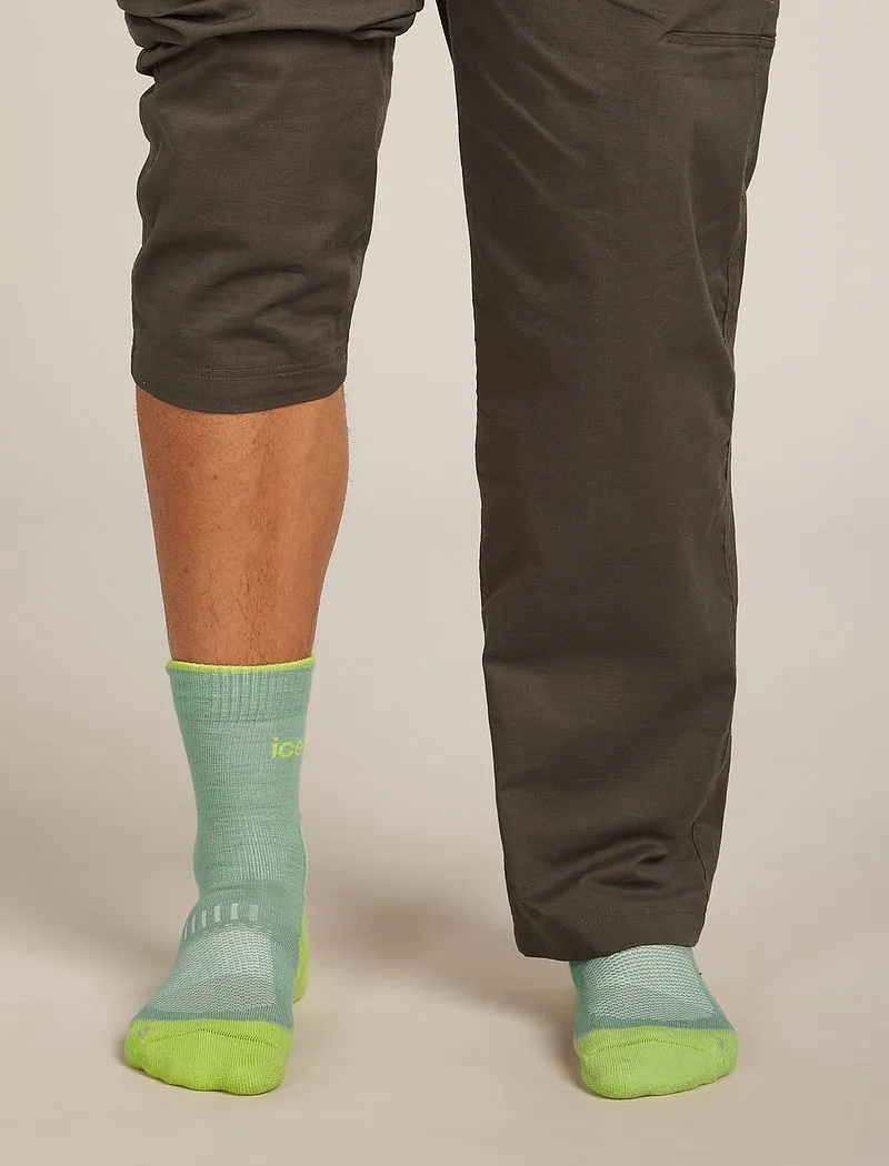Icebreaker Merino Hike+ Light Crew Socks - Man - Seaglass/peridot - Size L sold by Icebreaker product image thumbnail 4