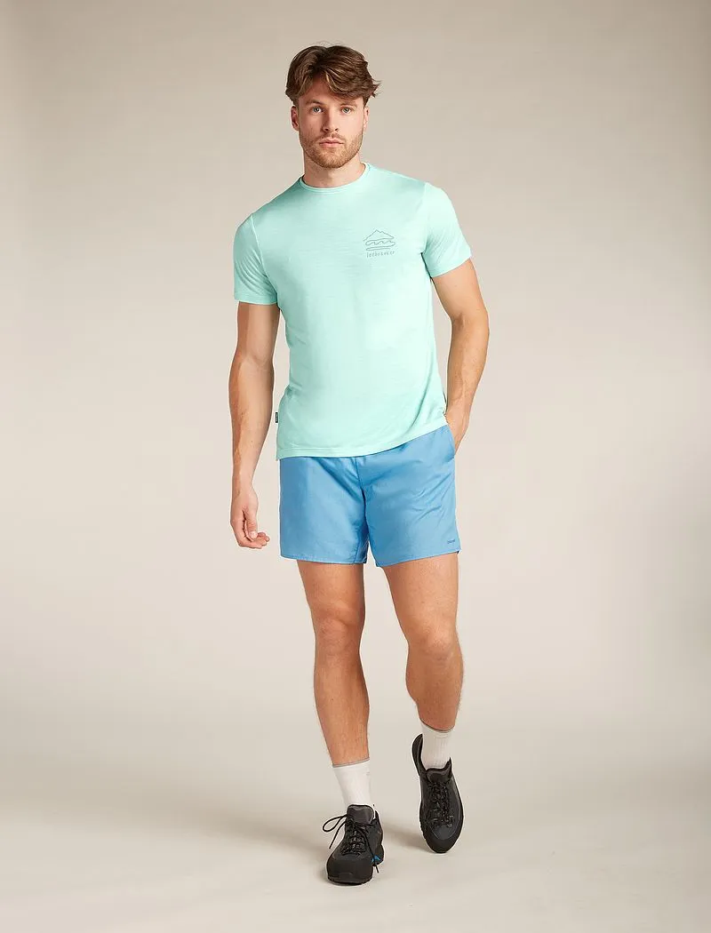 Icebreaker Merino Blend 125 Cool-Lite™ Active 7" Shorts - Man - Arctic - Size L sold by Icebreaker product image thumbnail 3