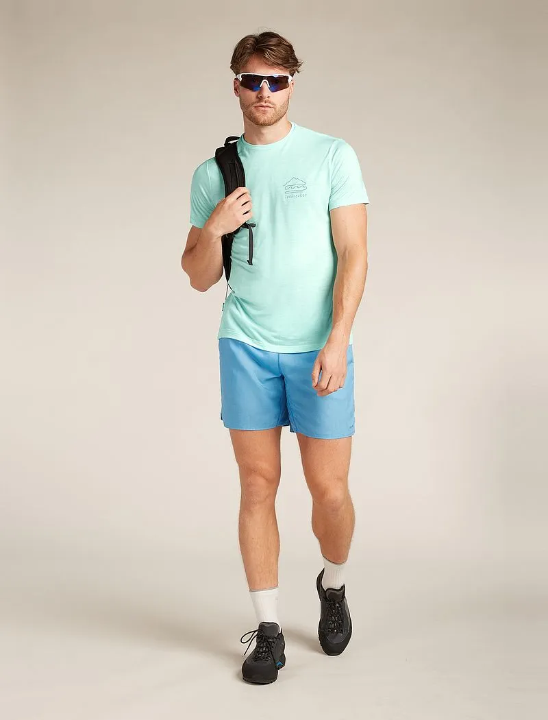 Icebreaker Merino Blend 125 Cool-Lite™ Active 7" Shorts - Man - Arctic - Size L sold by Icebreaker product image thumbnail 4