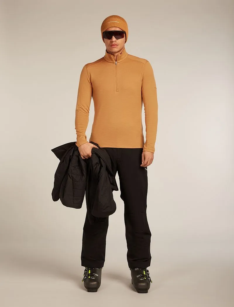 Icebreaker Merino 260 Tech Long Sleeve Half Zip Thermal Top - Man - Trail - Size XL sold by Icebreaker product image thumbnail 4