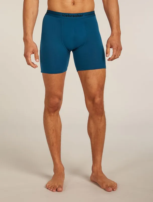 Icebreaker Merino 150 Anatomica Long Boxers - Man - Atlantis - Size L sold by Icebreaker