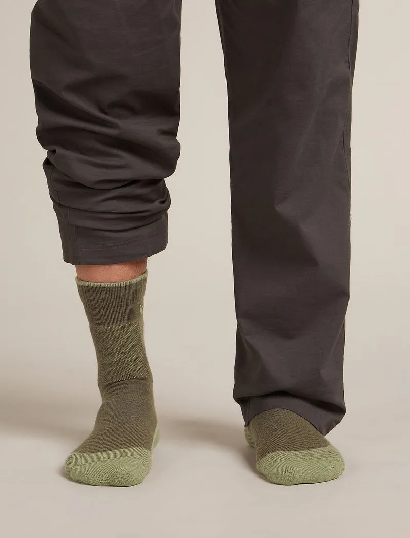 Icebreaker Merino Hike+ Medium Crew Socks - Man - Loden/lichen - Size L sold by Icebreaker product image thumbnail 4