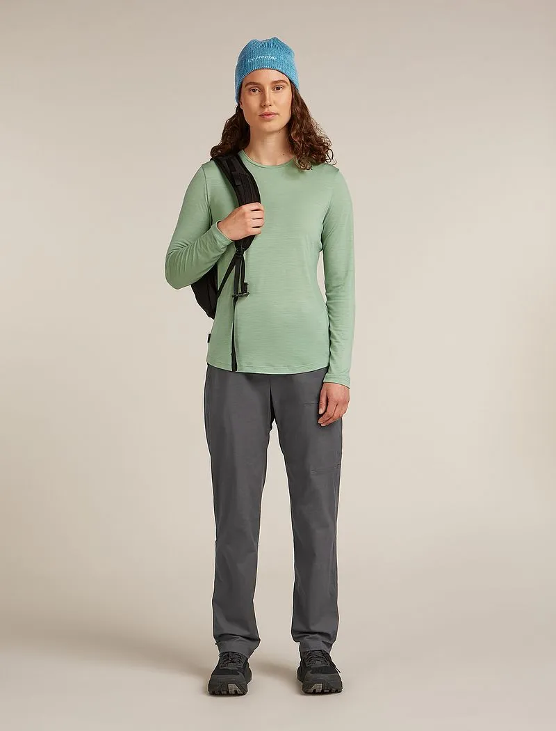 Icebreaker Merino Blend 125 Cool-Lite™ Sphere Long Sleeve T-Shirt - Woman - Seaglass - Size S sold by Icebreaker product image thumbnail 4