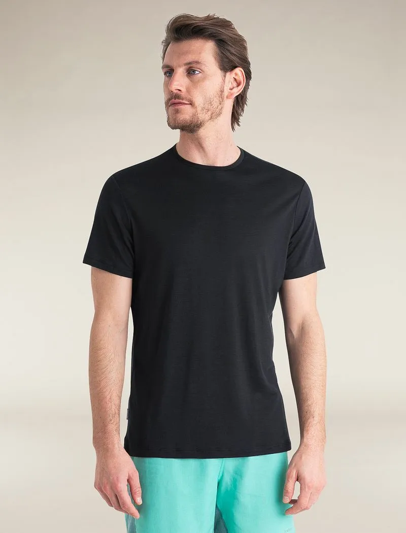 Icebreaker Merino Blend 125 Cool-Lite™ Sphere Short Sleeve T-Shirt - Man - Black - Size S sold by Icebreaker