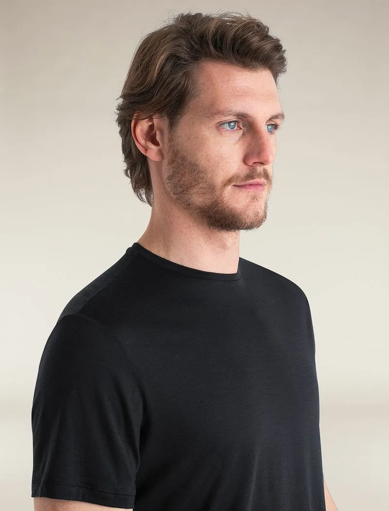 Icebreaker Merino Blend 125 Cool-Lite™ Sphere Short Sleeve T-Shirt - Man - Black - Size S sold by Icebreaker product image thumbnail 3