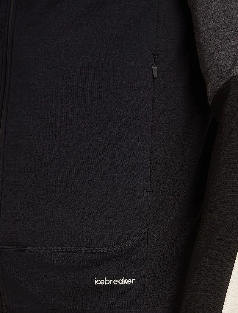 Icebreaker Merino Blend 300 RealFleece™ Descender Vest - Man - Black - Size XL sold by Icebreaker product image thumbnail 5