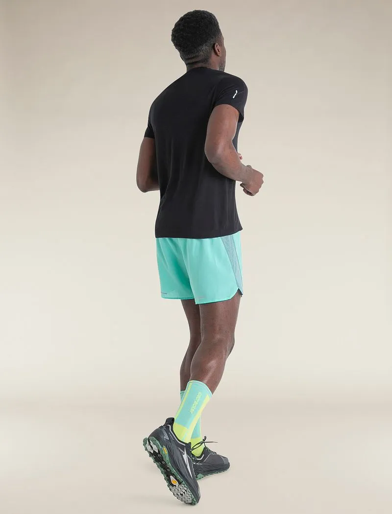 Icebreaker Merino Blend 125 Cool-Lite™ Speed Short Sleeve T-Shirt - Man - Black - Size M sold by Icebreaker product image thumbnail 4