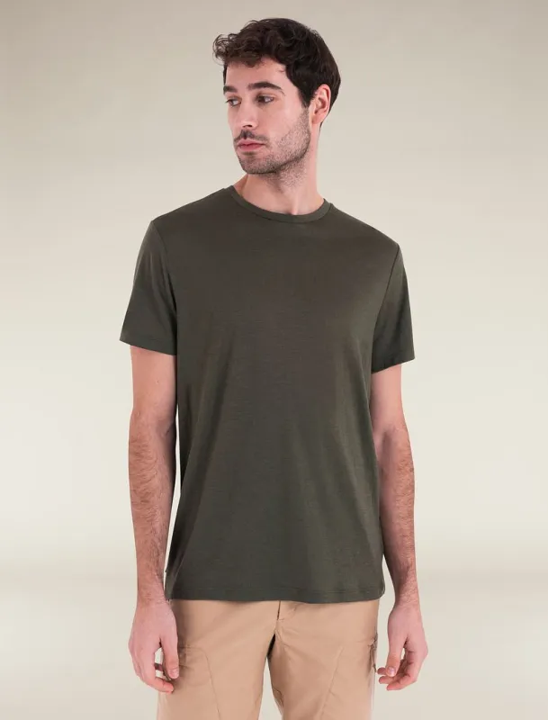 Icebreaker Merino 150 Tech Lite Short Sleeve T-Shirt - Man - Loden - Size S sold by Icebreaker