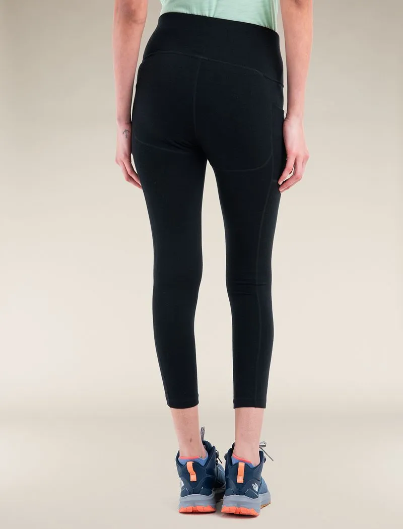 Icebreaker Merino 260 Fastray 25" High Rise Tights - Woman - Black - Size L sold by Icebreaker product image thumbnail 2