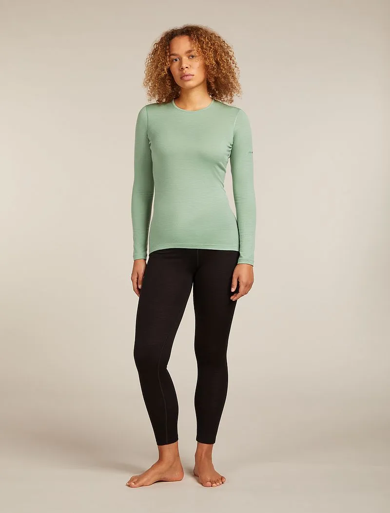Icebreaker Merino 200 Oasis Long Sleeve Crew Thermal Top - Woman - Seaglass - Size XL sold by Icebreaker product image thumbnail 3