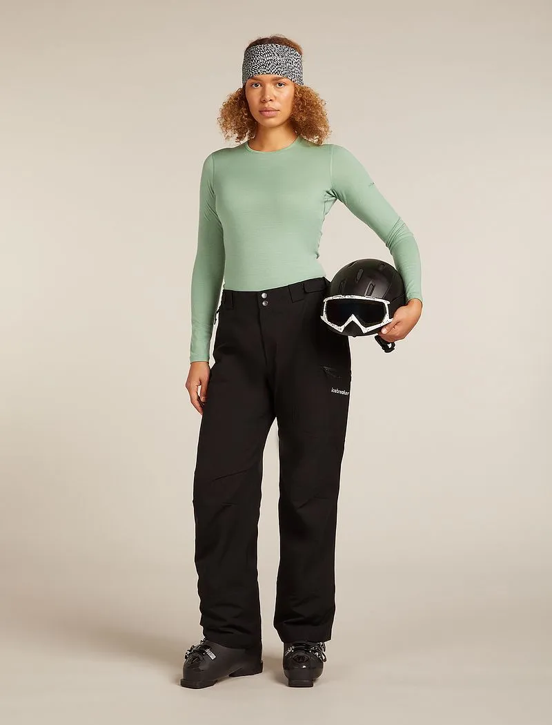 Icebreaker Merino 200 Oasis Long Sleeve Crew Thermal Top - Woman - Seaglass - Size XL sold by Icebreaker product image thumbnail 4