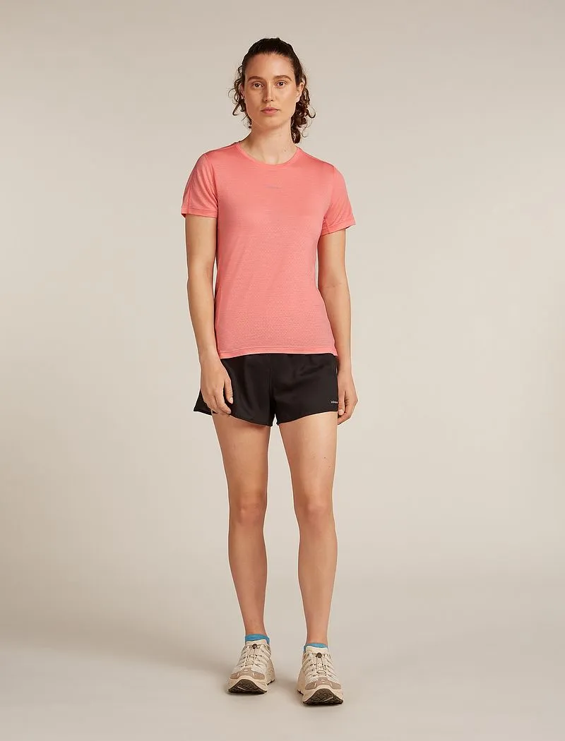 Icebreaker Merino Blend 125 Cool-Lite™ Speed Short Sleeve T-Shirt - Woman - Acid Pink - Size M sold by Icebreaker product image thumbnail 3