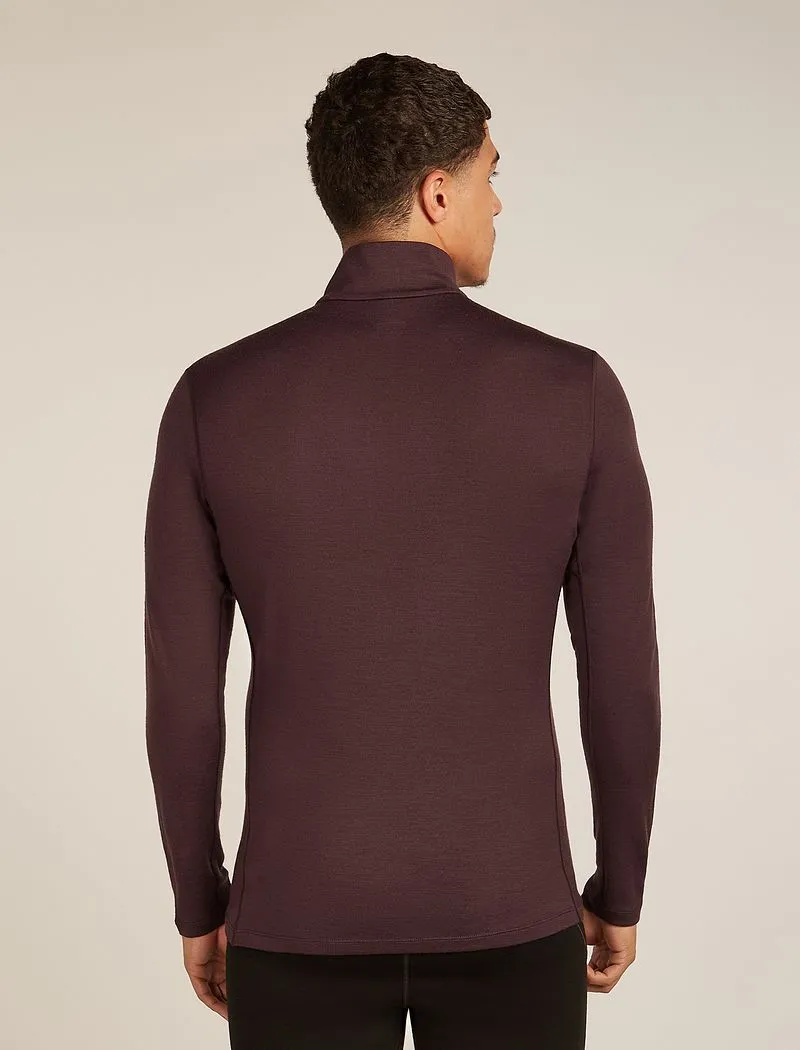 Icebreaker Merino 260 Tech Long Sleeve Half Zip Thermal Top - Man - Java - Size S sold by Icebreaker product image thumbnail 2