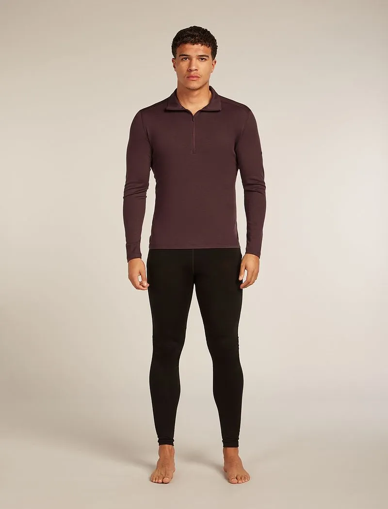 Icebreaker Merino 260 Tech Long Sleeve Half Zip Thermal Top - Man - Java - Size S sold by Icebreaker product image thumbnail 3