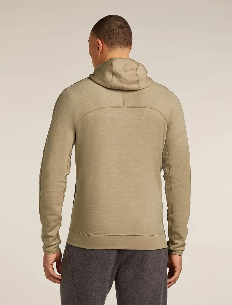 Icebreaker Merino 360 Realfleece™ Elemental Long Sleeve Zip Hoodie - Man - Flagstone - Size S sold by Icebreaker product image thumbnail 2