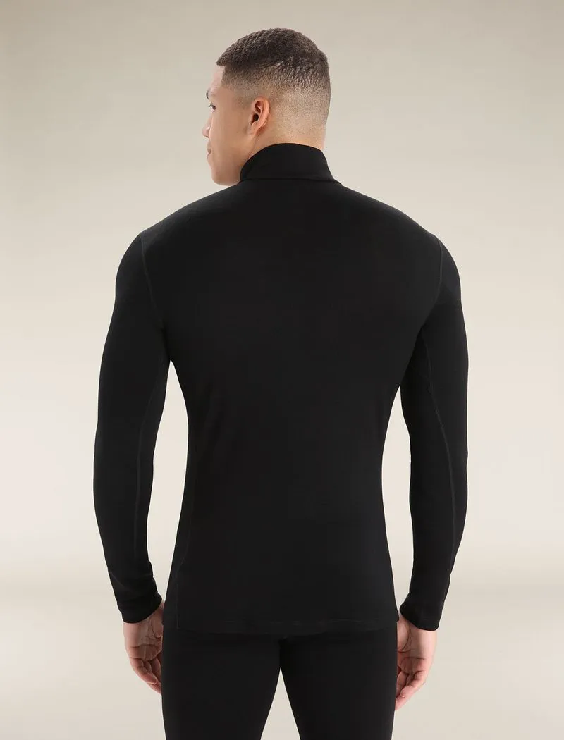 Icebreaker Merino 260 Tech Long Sleeve Half Zip Thermal Top - Man - Black - Size S sold by Icebreaker product image thumbnail 2