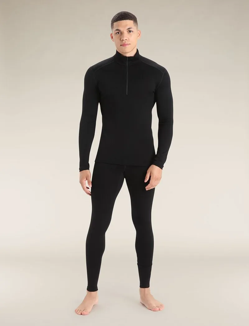 Icebreaker Merino 260 Tech Long Sleeve Half Zip Thermal Top - Man - Black - Size S sold by Icebreaker product image thumbnail 3