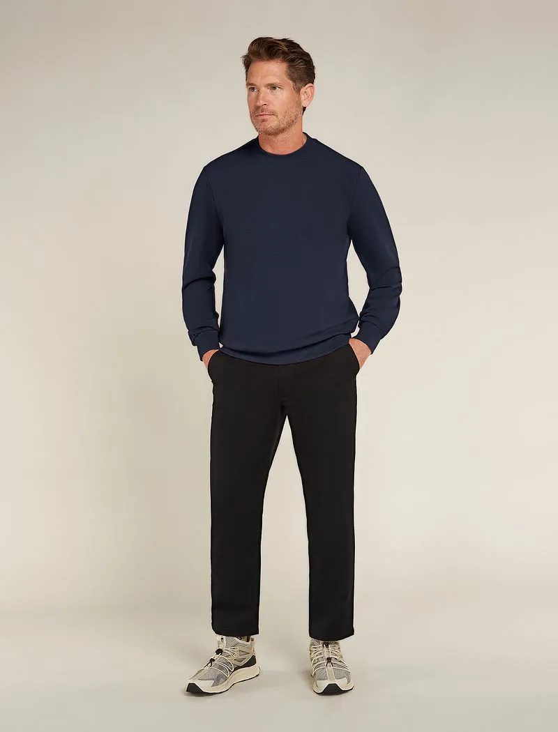 Icebreaker Central Long Sleeve Sweatshirt - Man - Midnight Navy - Size L sold by Icebreaker product image thumbnail 3