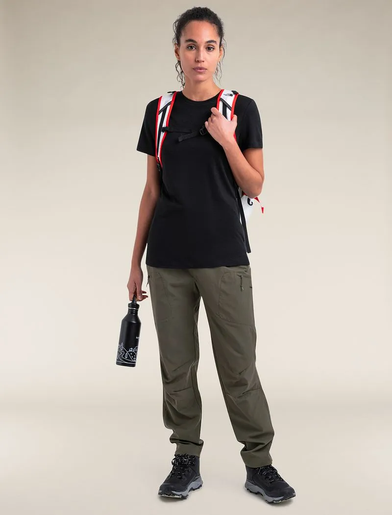 Icebreaker Merino 150 Tech Lite Short Sleeve T-Shirt - Woman - Black - Size L sold by Icebreaker product image thumbnail 3