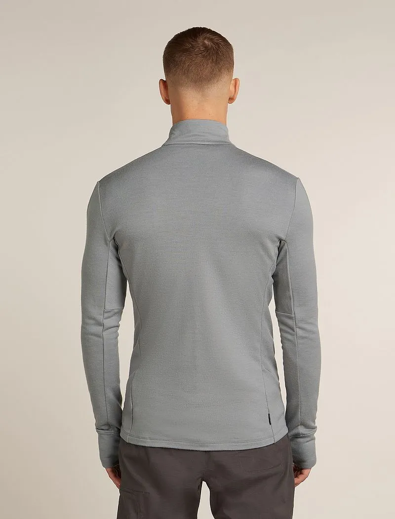 Icebreaker Merino 260 Quantum Long Sleeve Zip Jacket - Man - Alloy - Size L sold by Icebreaker product image thumbnail 2