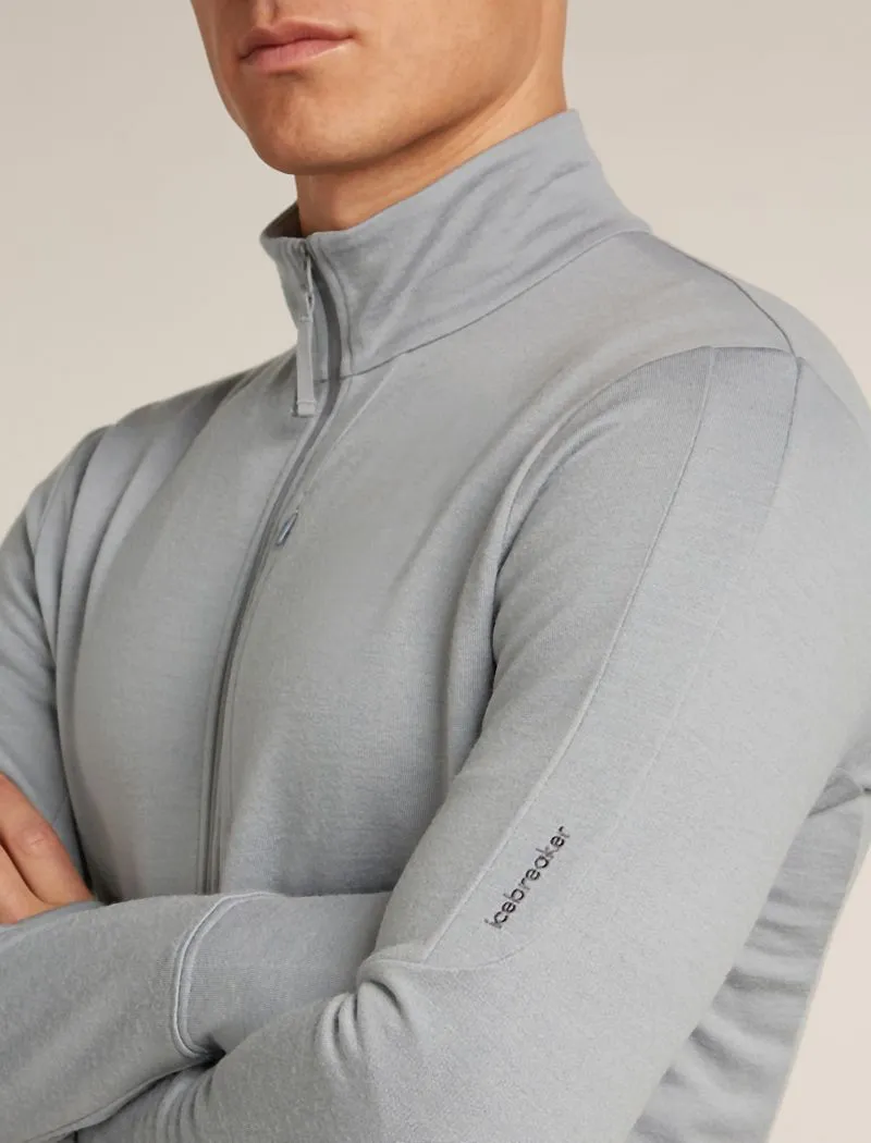 Icebreaker Merino 260 Quantum Long Sleeve Zip Jacket - Man - Alloy - Size L sold by Icebreaker product image thumbnail 5
