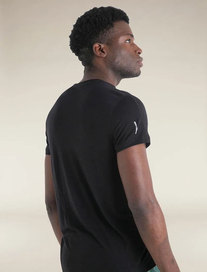 Icebreaker Merino Blend 125 Cool-Lite™ Speed Short Sleeve T-Shirt - Man - Black - Size XL sold by Icebreaker product image thumbnail 2