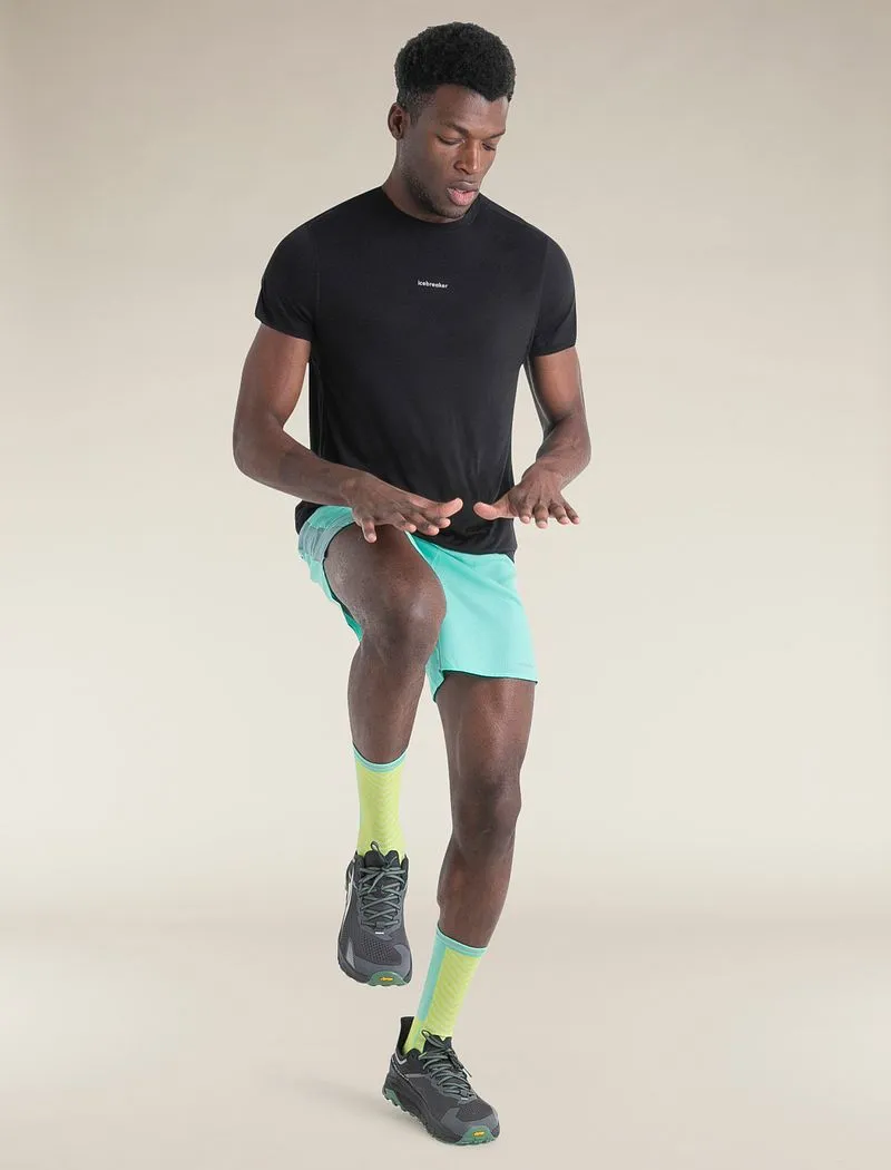 Icebreaker Merino Blend 125 Cool-Lite™ Speed Short Sleeve T-Shirt - Man - Black - Size XL sold by Icebreaker product image thumbnail 5