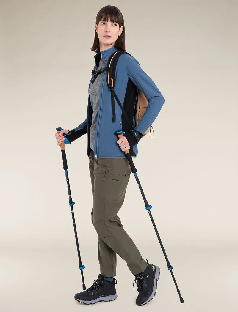 Icebreaker Merino 150 Tech Lite Short Sleeve T-Shirt - Woman - Gritstone Heather - Size M sold by Icebreaker product image thumbnail 4