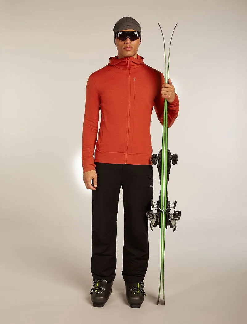 Icebreaker Merino 260 Quantum Long Sleeve Zip Hoodie - Man - Agate - Size S sold by Icebreaker product image thumbnail 4