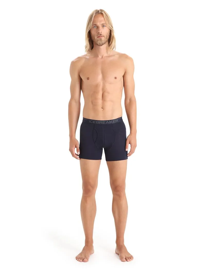 Icebreaker Merino 150 Anatomica Boxers wFly - Man - Midnight Navy - Size XL sold by Icebreaker product image thumbnail 3