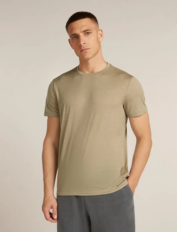 Icebreaker Merino 150 Tech Lite Short Sleeve T-Shirt - Man - Flagstone - Size S sold by Icebreaker