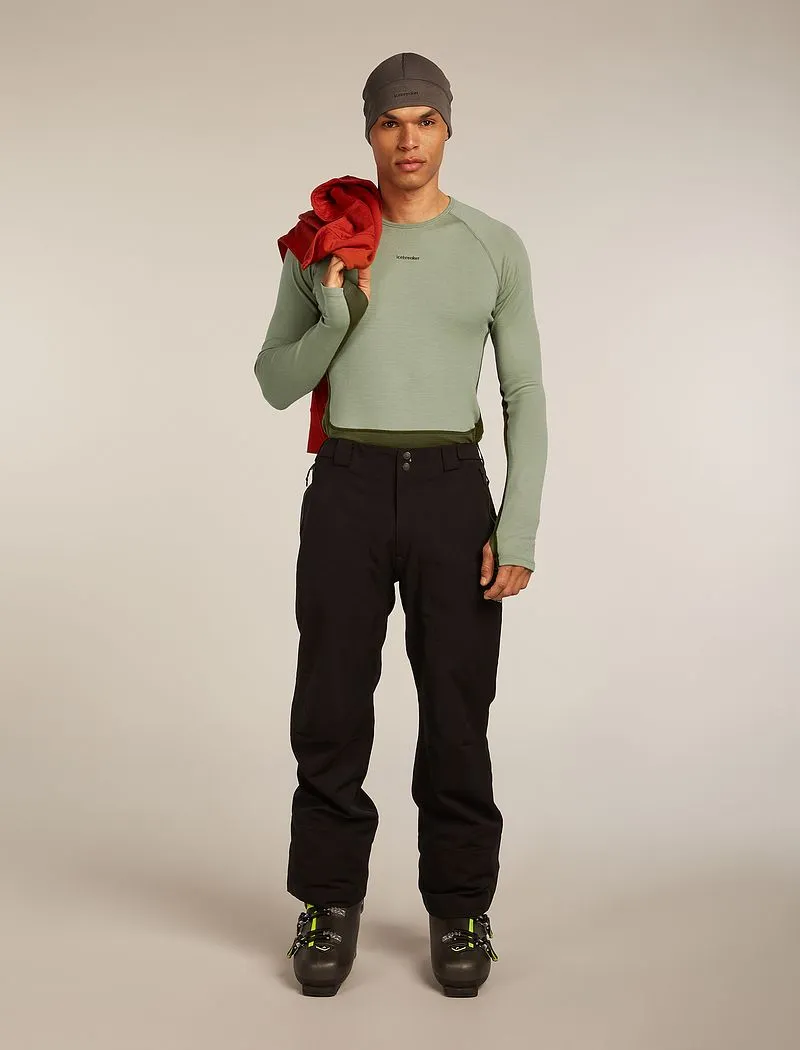 Icebreaker Merino 260 ZoneKnit™ Long Sleeve Crew Thermal Top - Man - Loden/lichen - Size XXL sold by Icebreaker product image thumbnail 4