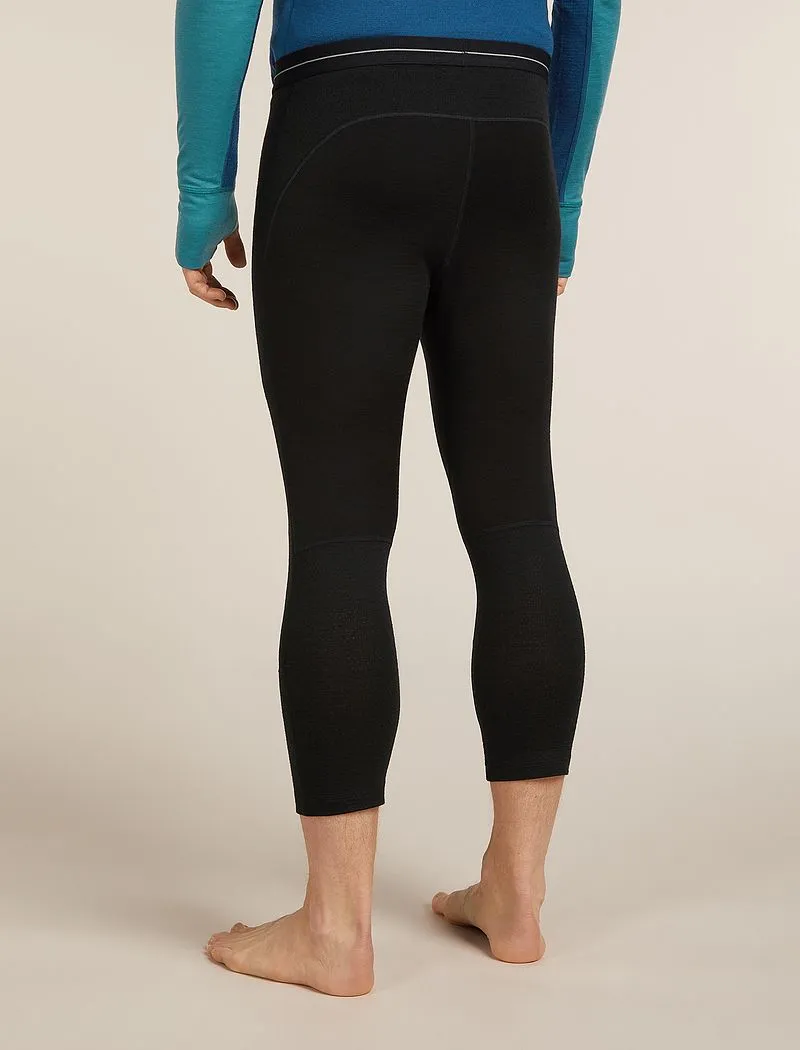 Icebreaker Merino 200 ZoneKnit™ 3/4 Thermal Leggings - Man - Black - Size M sold by Icebreaker product image thumbnail 2