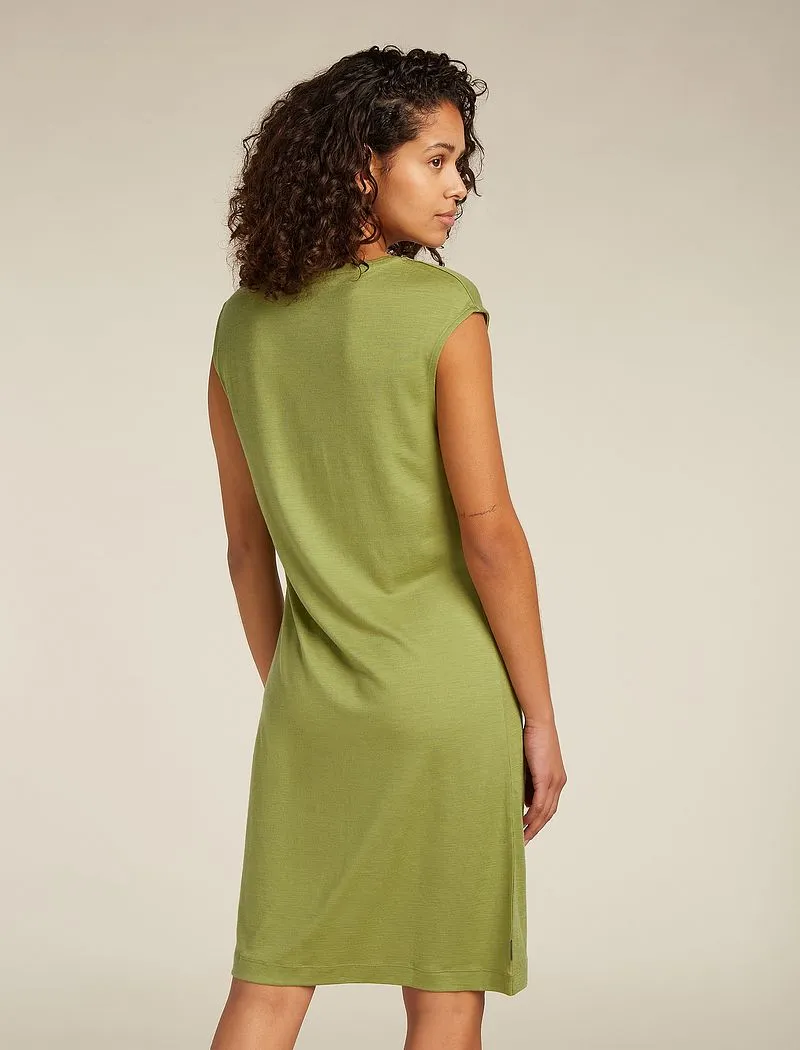 Icebreaker Merino Granary Sleeveless Dress - Woman - Olive - Size XS sold by Icebreaker product image thumbnail 2