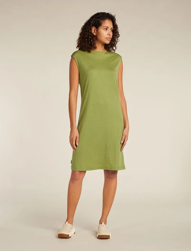 Icebreaker Merino Granary Sleeveless Dress - Woman - Olive - Size XS sold by Icebreaker product image thumbnail 3