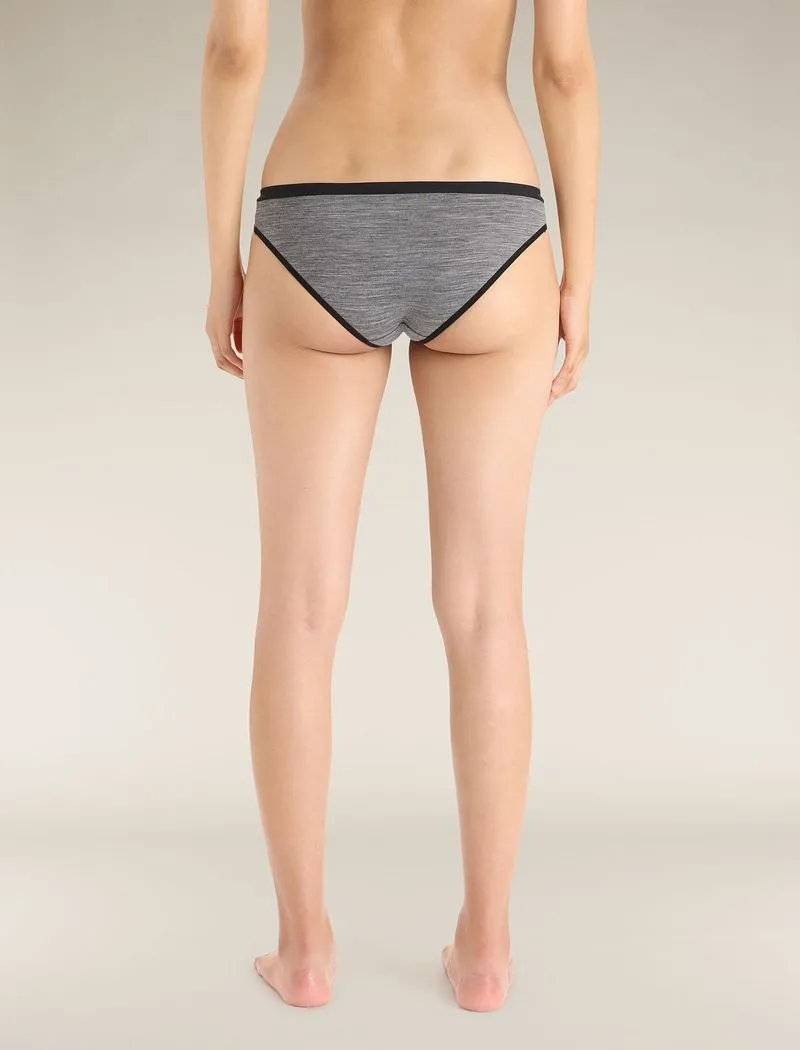 Icebreaker Merino 150 Siren Bikini - Woman - Gritstone Heather - Size M sold by Icebreaker product image thumbnail 2