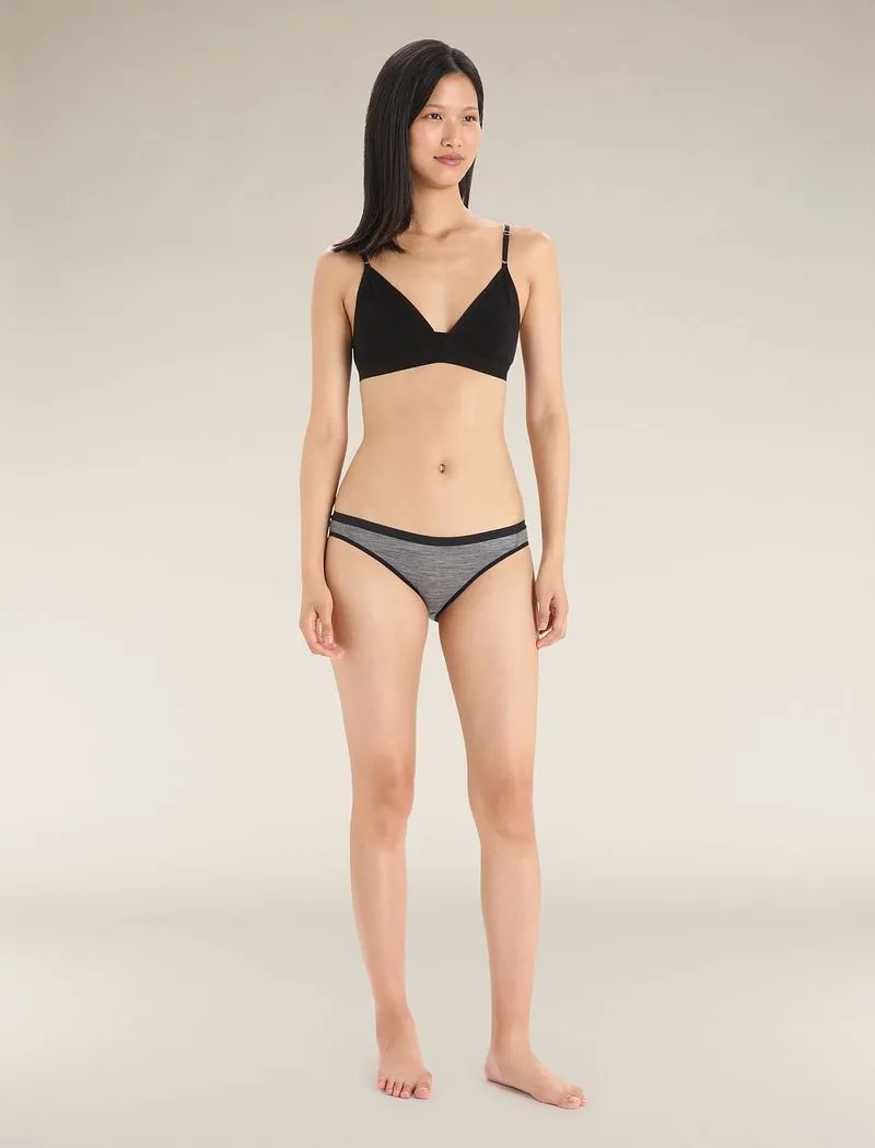 Icebreaker Merino 150 Siren Bikini - Woman - Gritstone Heather - Size M sold by Icebreaker product image thumbnail 5