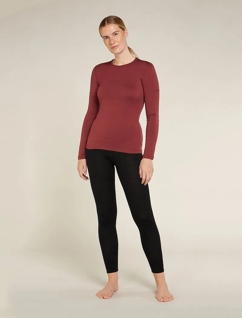 Icebreaker Merino 260 Tech High Rise Thermal Leggings - Woman - Black - Size S sold by Icebreaker product image thumbnail 3