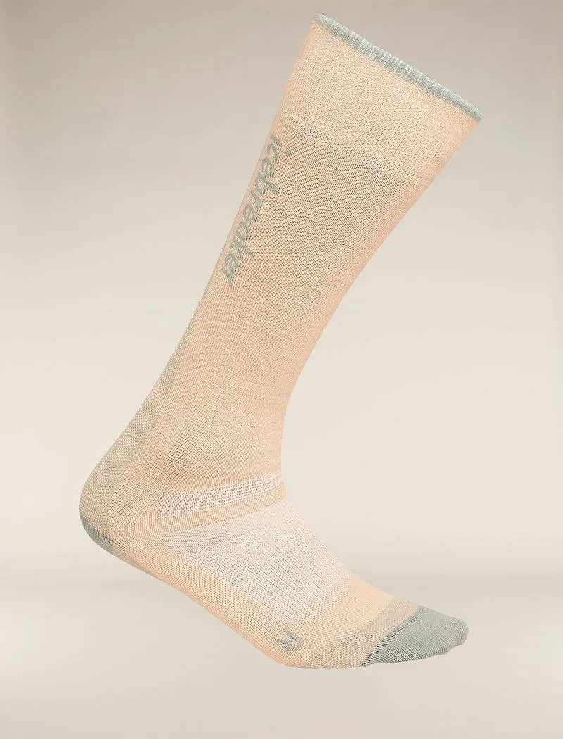 Icebreaker Merino Ski+ Ultralight Over The Calf Socks - Woman - Sunstone/moss - Size L sold by Icebreaker product image thumbnail 2