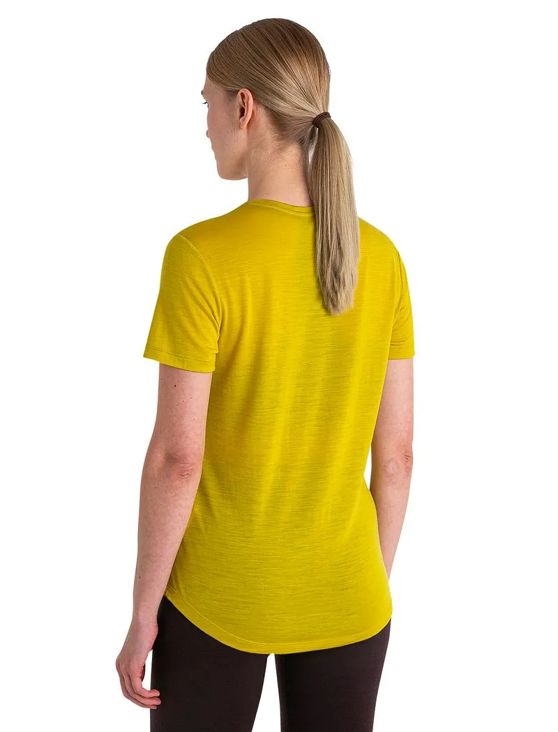 Icebreaker Merino Blend 125 Cool-Lite™ Sphere Short Sleeve T-Shirt - Woman - Lux - Size XL sold by Icebreaker product image thumbnail 2