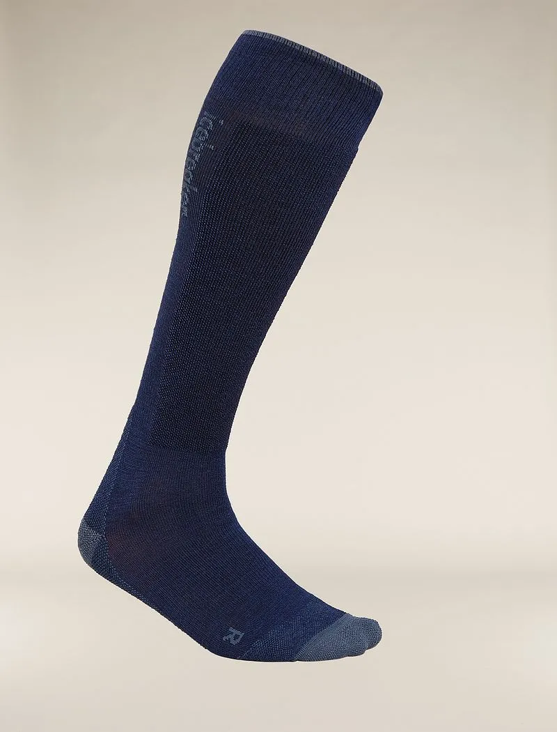 Icebreaker Merino Ski+ Light Over The Calf Socks - Man - Royal Navy/dawn - Size M sold by Icebreaker product image thumbnail 2