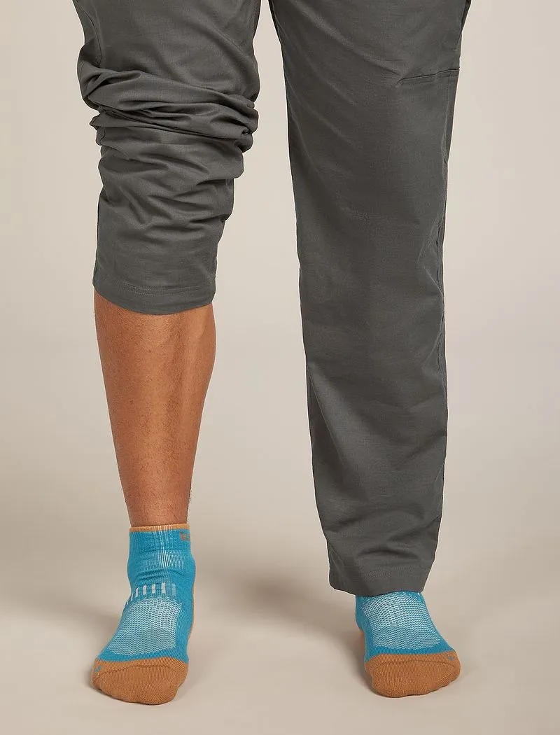 Icebreaker Merino Hike+ Light Mini Socks - Man - Topaz/trail - Size M sold by Icebreaker product image thumbnail 4